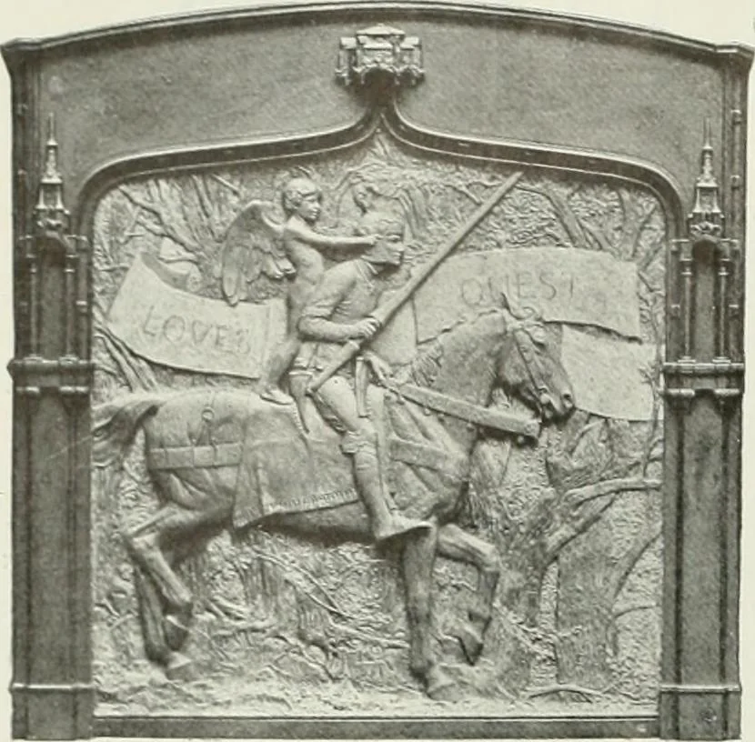 An illustration from Studio international, 1893, leaf 11