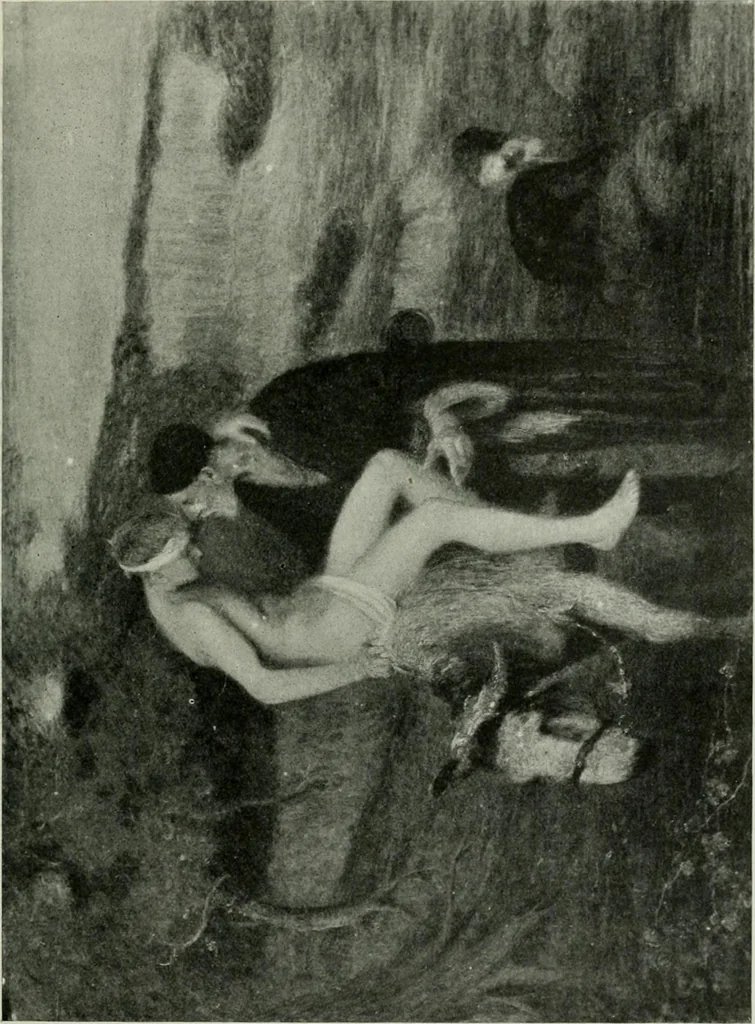 An illustration from Studio international, 1893, leaf 12
