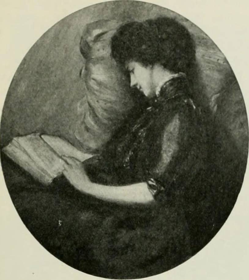 An illustration from Studio international, 1893, leaf 136