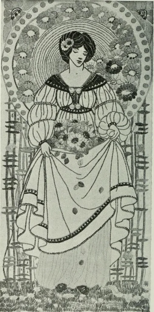 An illustration from Studio international, 1893, leaf 137