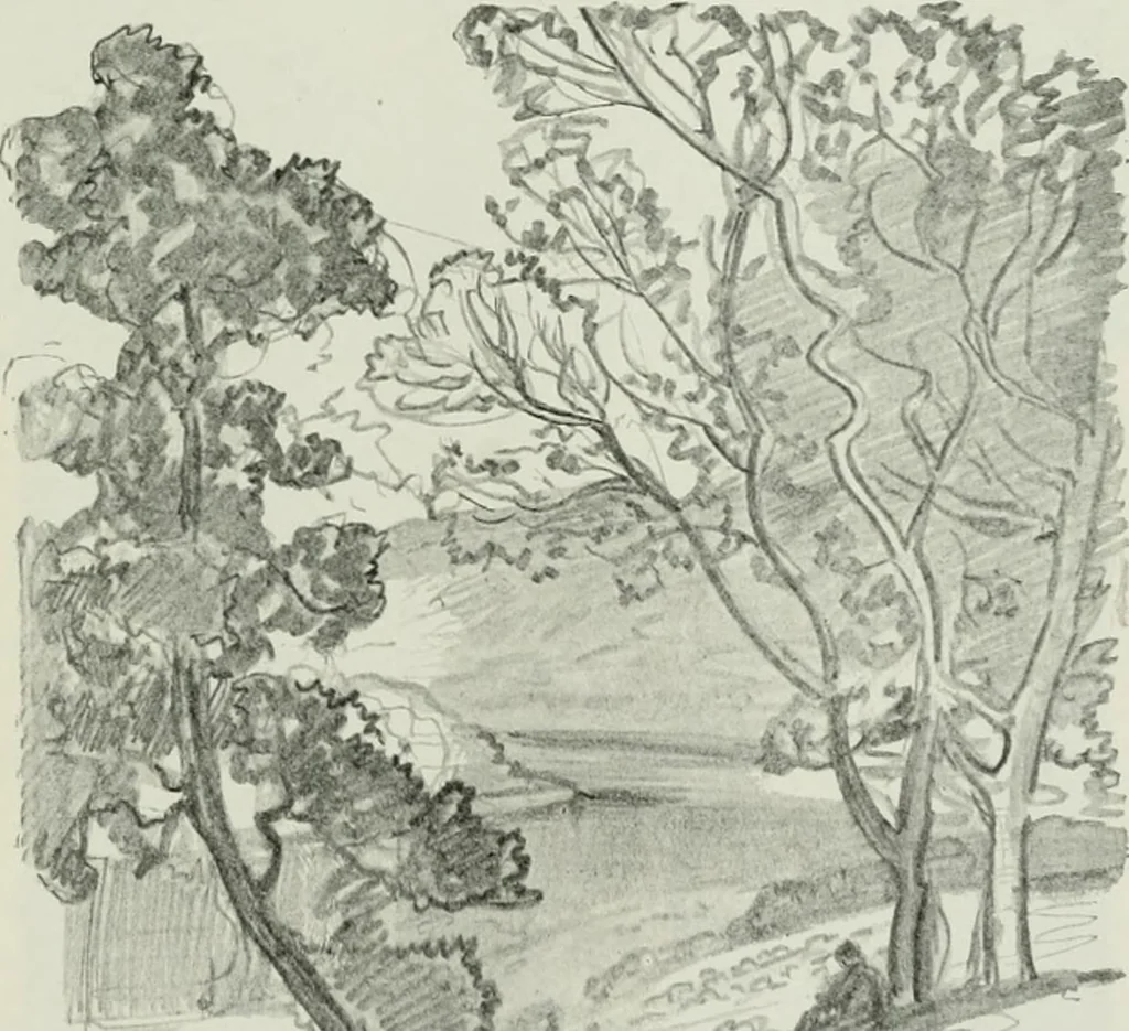 An illustration from Studio international, 1893, leaf 154