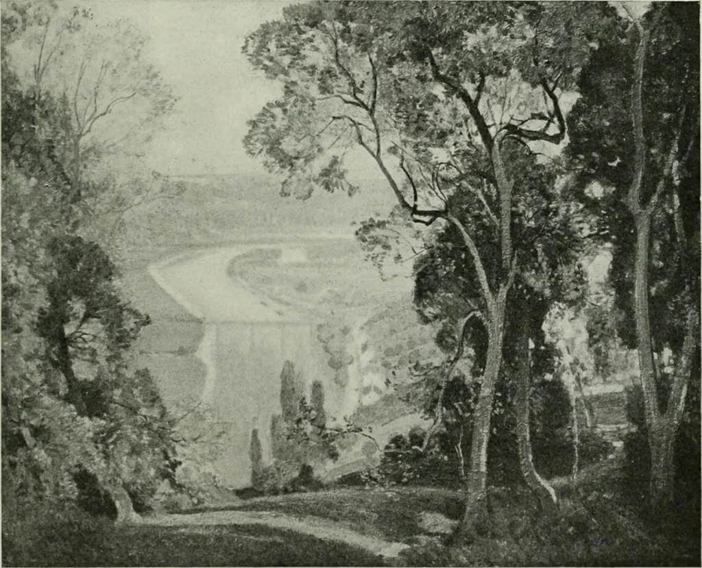 An illustration from Studio international, 1893, leaf 158