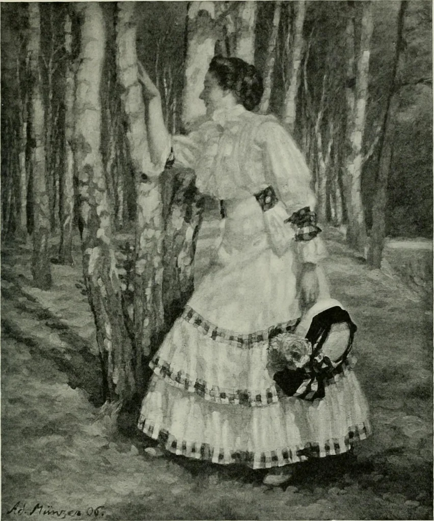 An illustration from Studio international, 1893, leaf 168