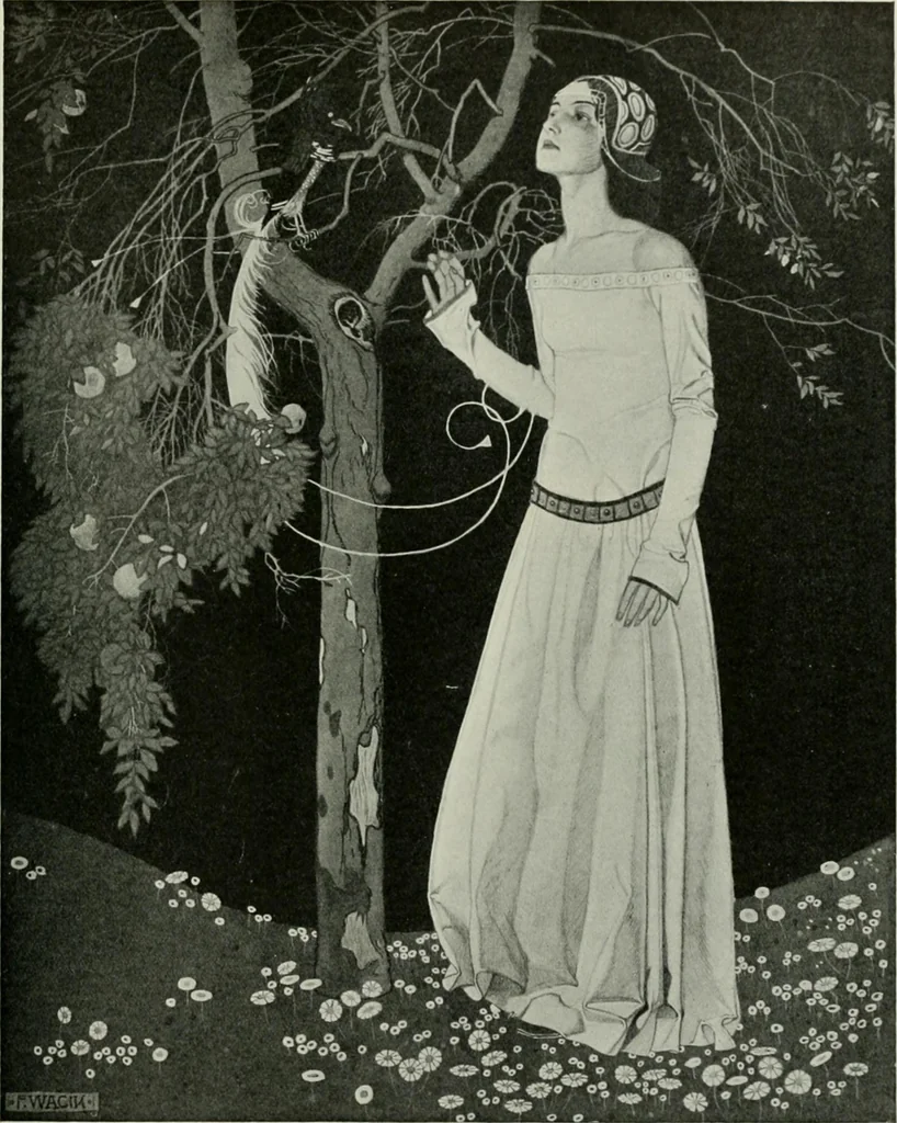 An illustration from Studio international, 1893, leaf 172