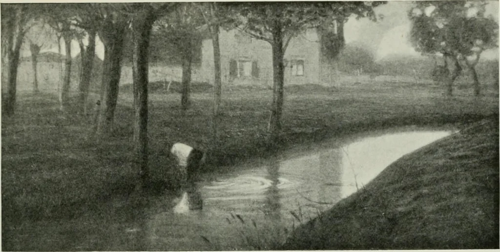 An illustration from Studio international, 1893, leaf 174