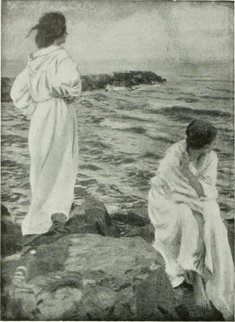 An illustration from Studio international, 1893, leaf 175