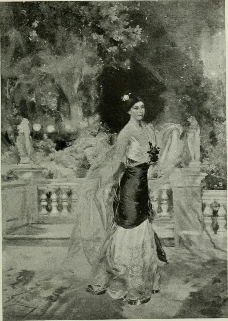 An illustration from Studio international, 1893, leaf 18