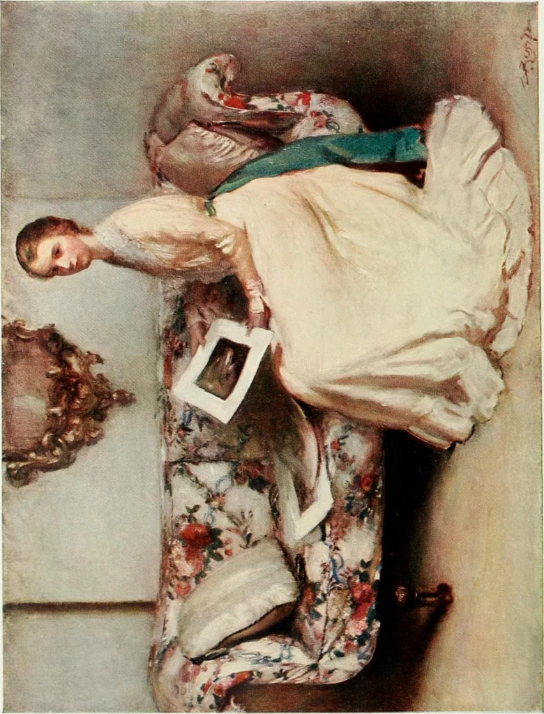 An illustration from Studio international, 1893, leaf 183