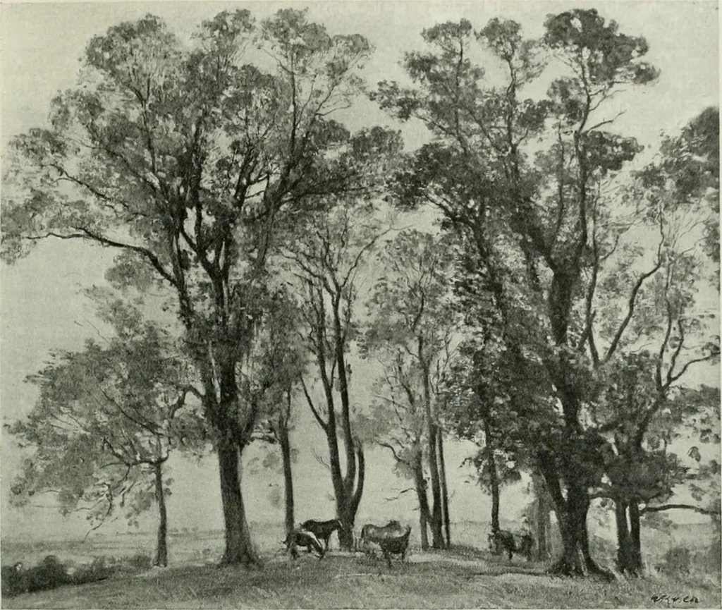 An illustration from Studio international, 1893, leaf 186