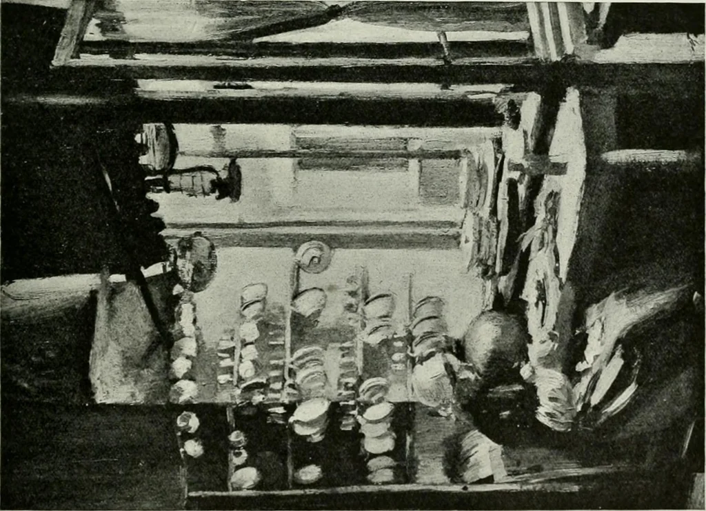 An illustration from Studio international, 1893, leaf 190