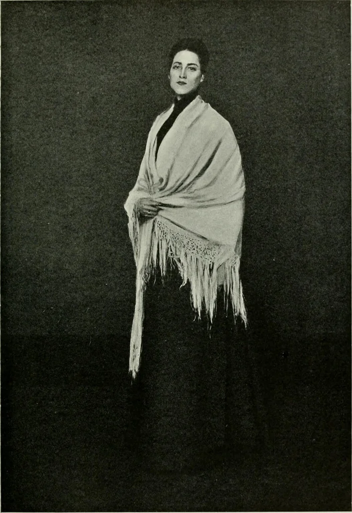An illustration from Studio international, 1893, leaf 196