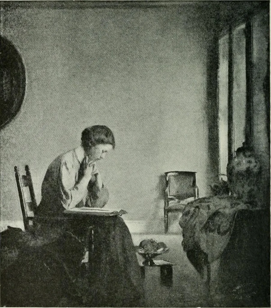 An illustration from Studio international, 1893, leaf 197