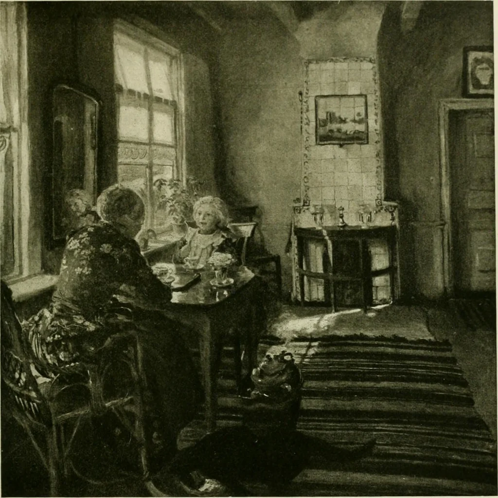 An illustration from Studio international, 1893, leaf 198