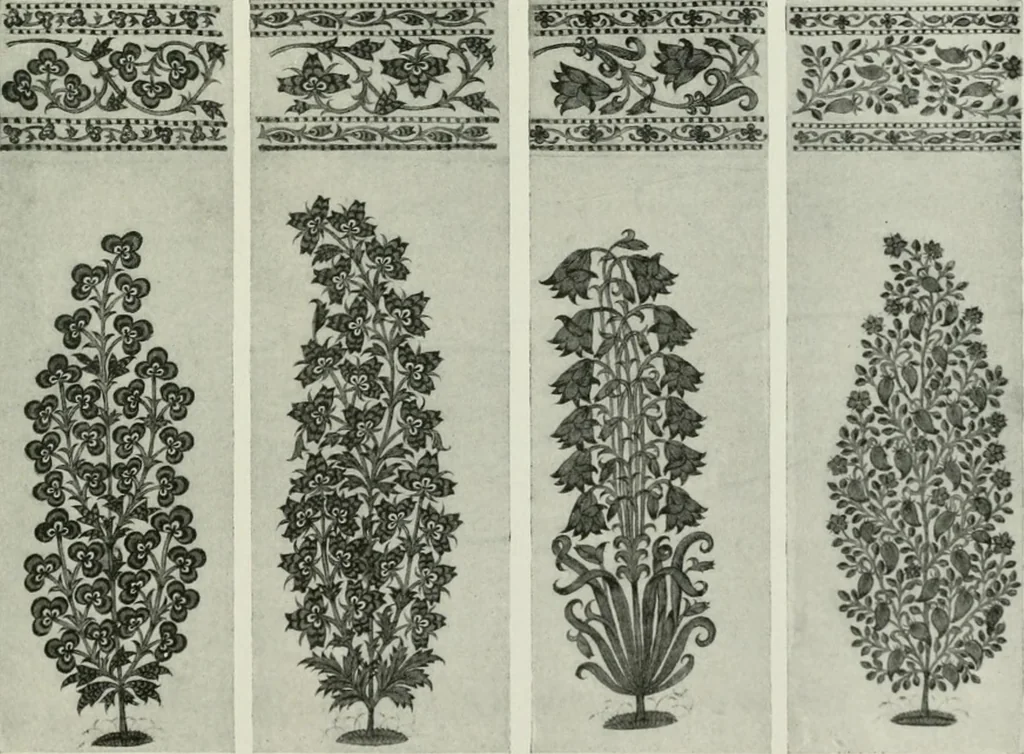 An illustration from Studio international, 1893, leaf 206