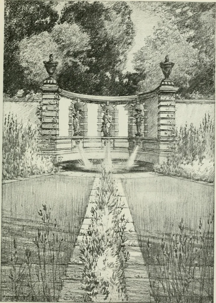An illustration from Studio international, 1893, leaf 212