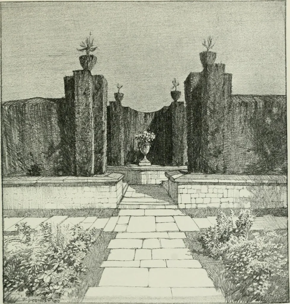 An illustration from Studio international, 1893, leaf 214