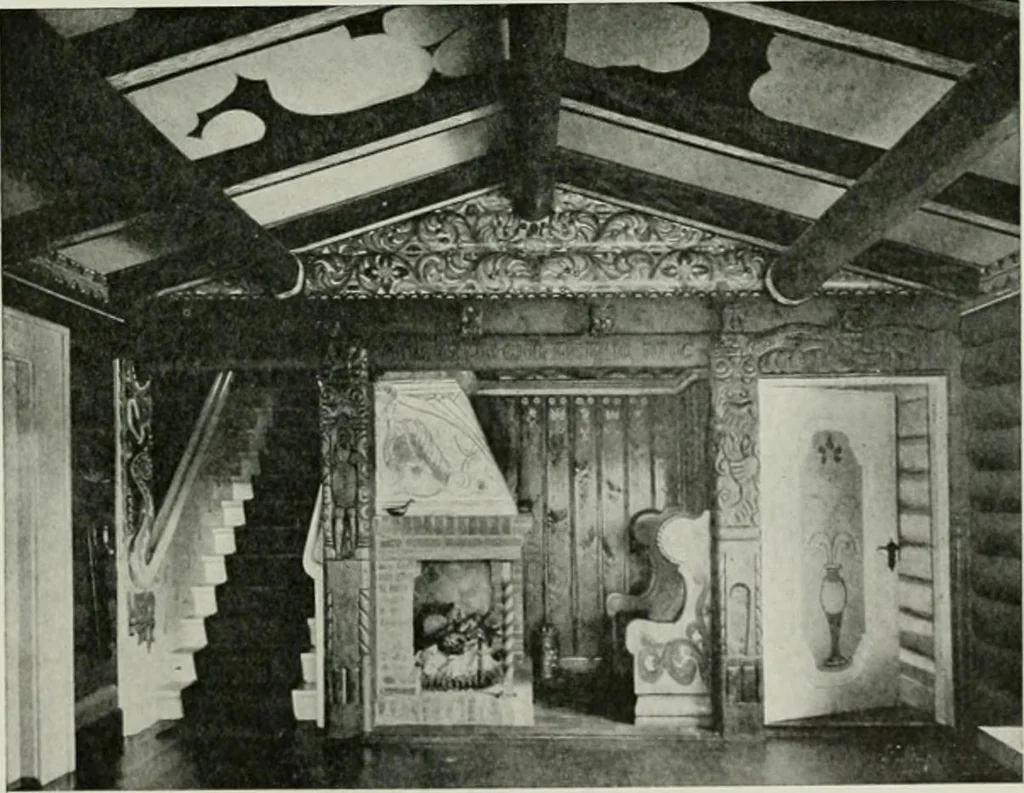 An illustration from Studio international, 1893, leaf 220