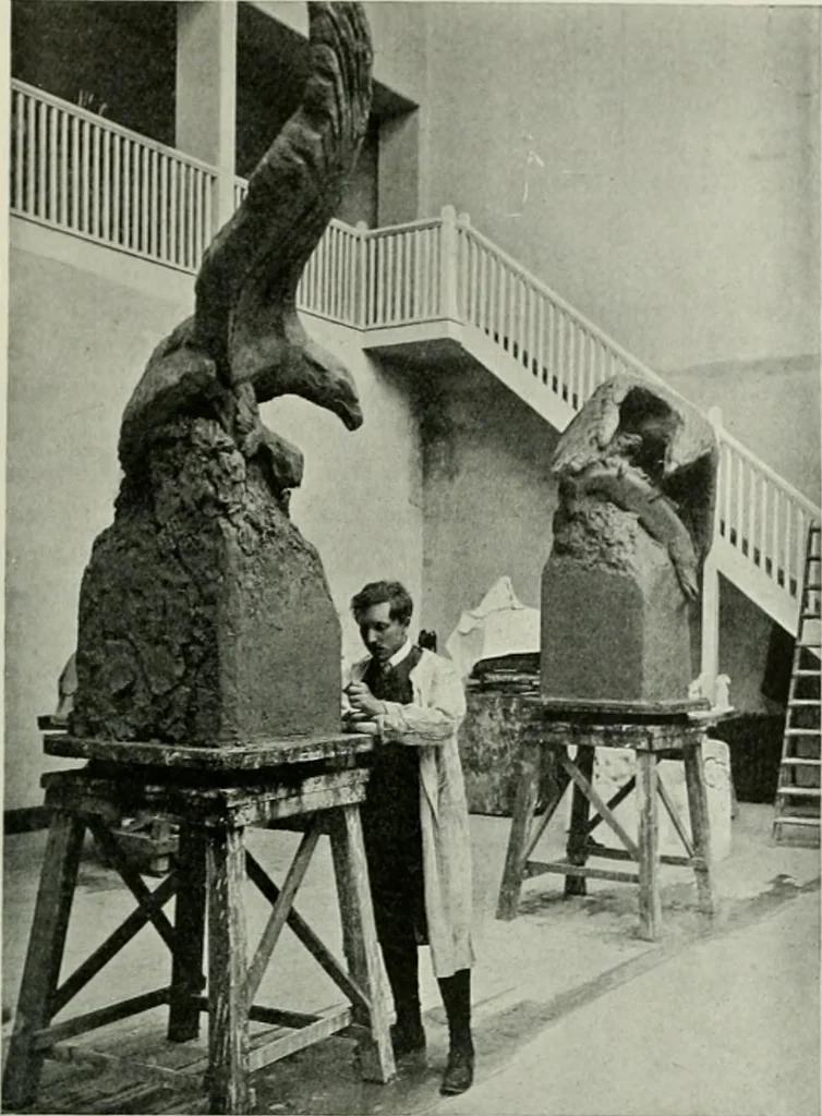An illustration from Studio international, 1893, leaf 224