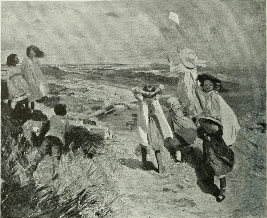 An illustration from Studio international, 1893, leaf 23