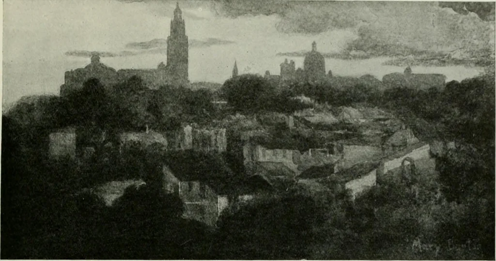 An illustration from Studio international, 1893, leaf 232