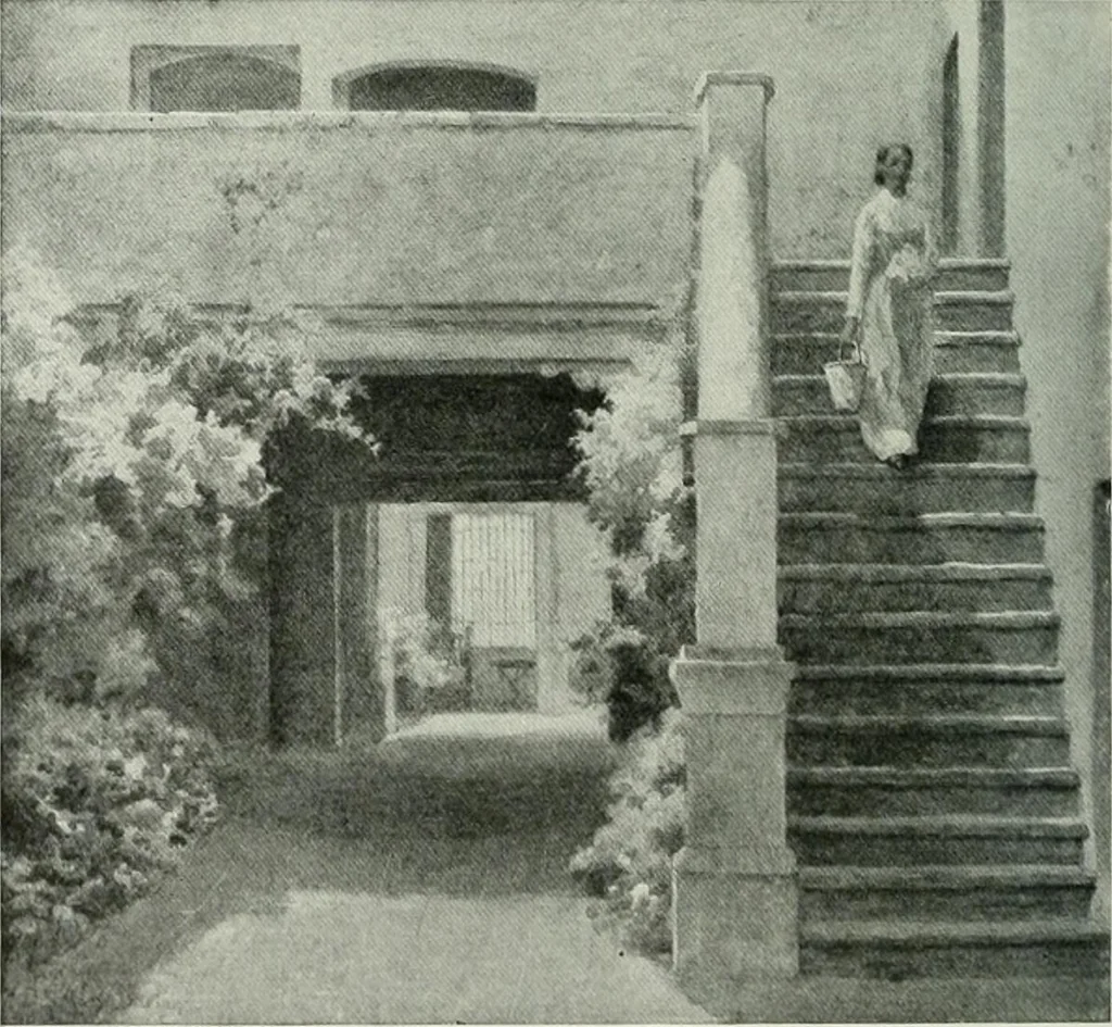 An illustration from Studio international, 1893, leaf 233