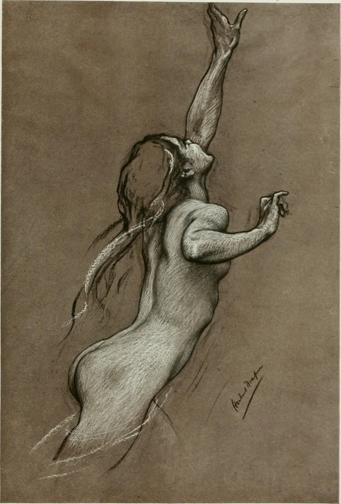 An illustration from Studio international, 1893, leaf 24