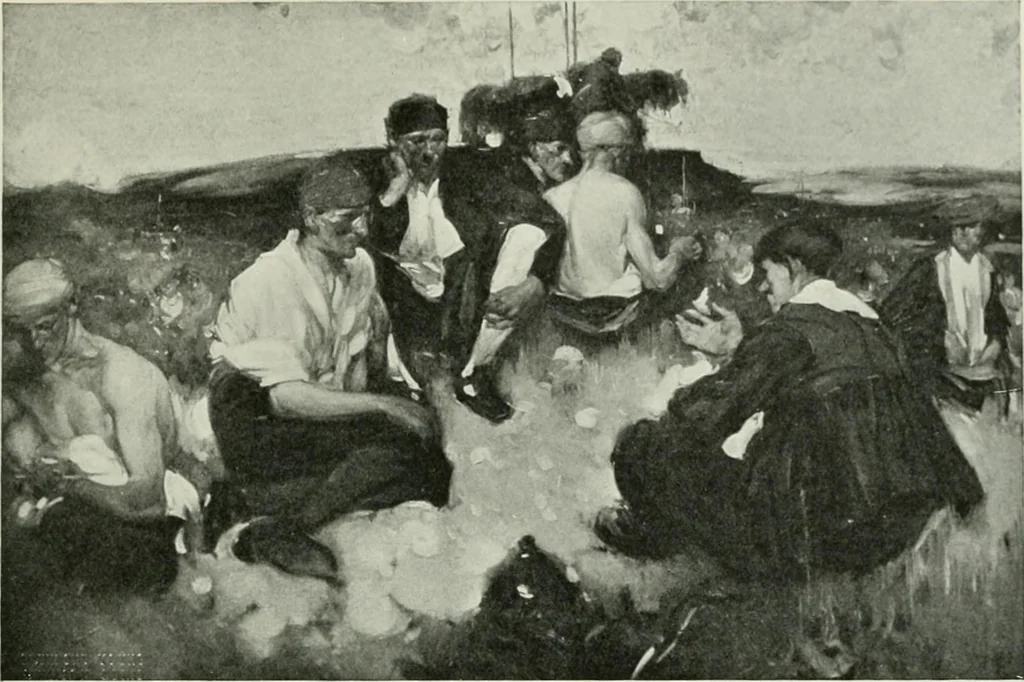 An illustration from Studio international, 1893, leaf 246