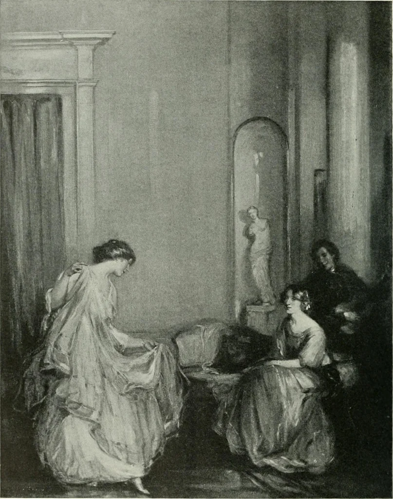 An illustration from Studio international, 1893, leaf 247