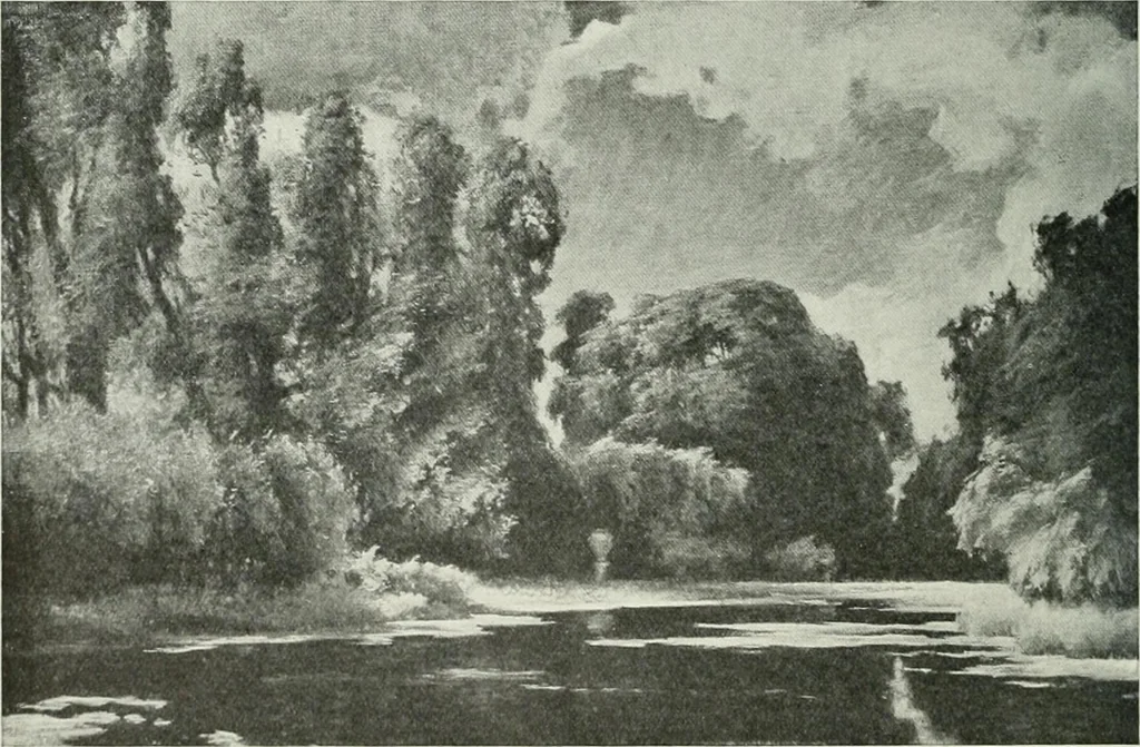 An illustration from Studio international, 1893, leaf 249