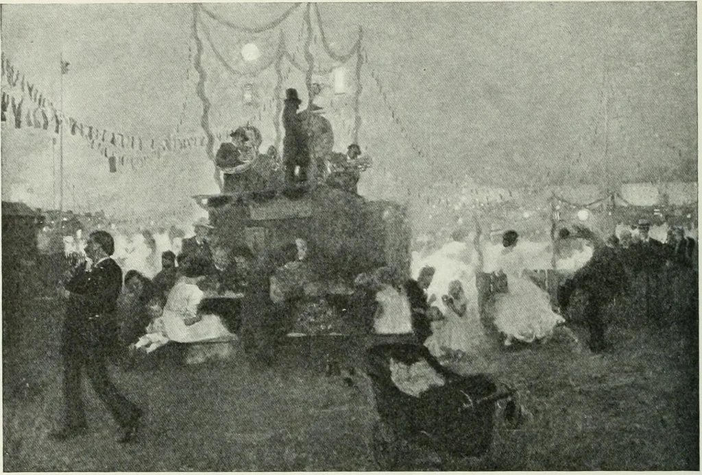 An illustration from Studio international, 1893, leaf 253