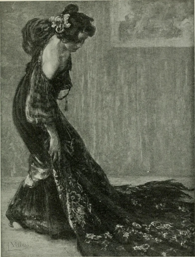 An illustration from Studio international, 1893, leaf 254