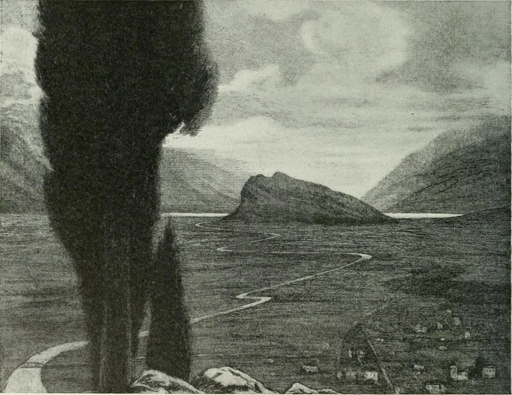 An illustration from Studio international, 1893, leaf 257