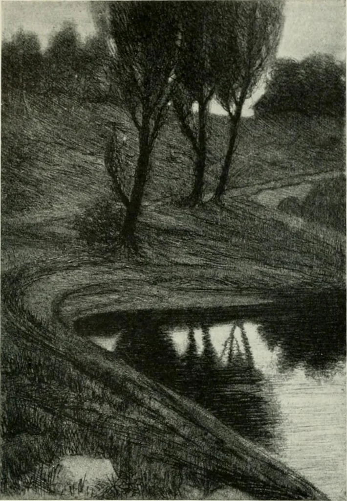 An illustration from Studio international, 1893, leaf 258