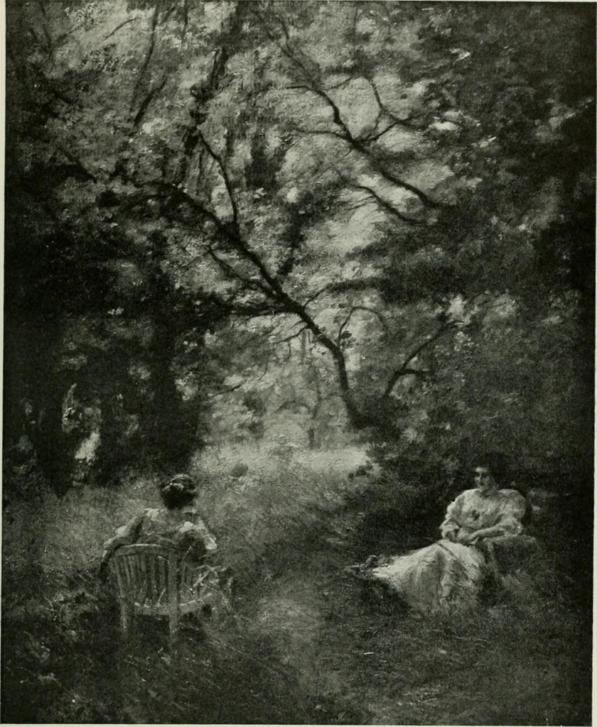 An illustration from Studio international, 1893, leaf 270