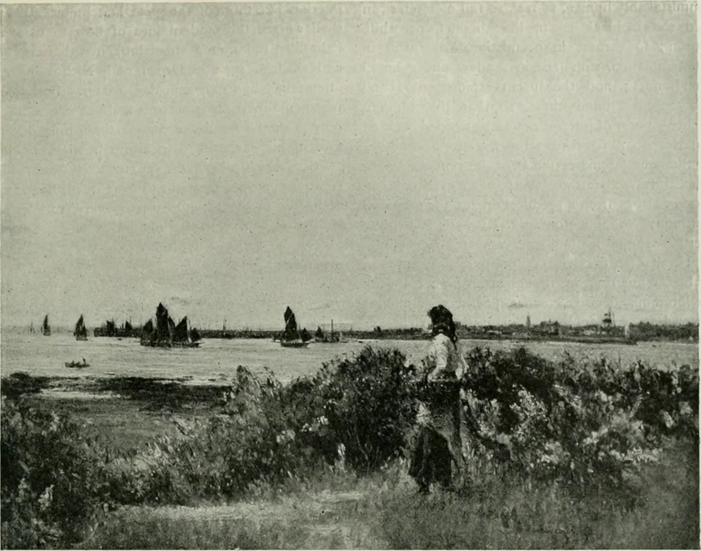 An illustration from Studio international, 1893, leaf 282