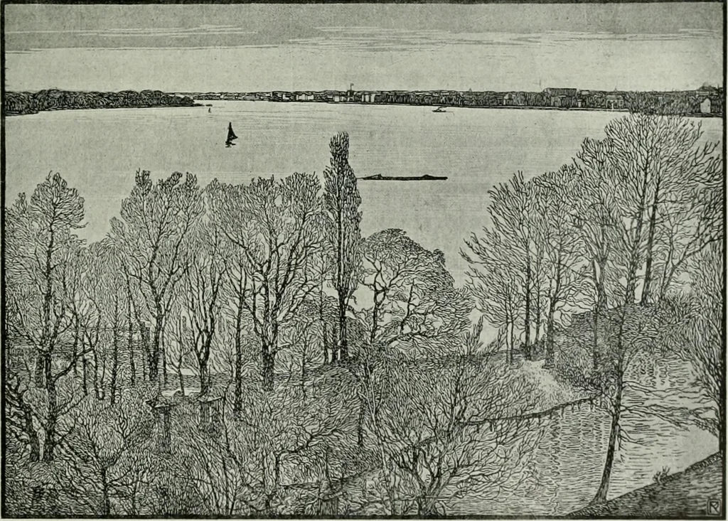 An illustration from Studio international, 1893, leaf 294