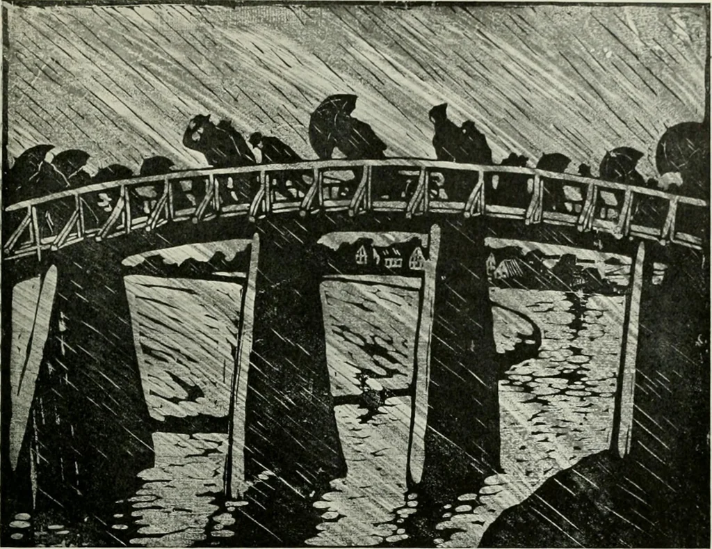 An illustration from Studio international, 1893, leaf 298