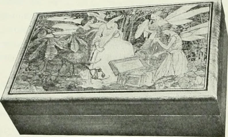 An illustration from Studio international, 1893, leaf 309