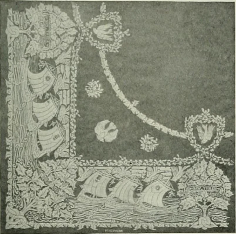 An illustration from Studio international, 1893, leaf 310