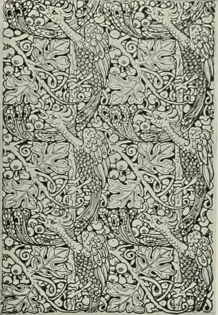 An illustration from Studio international, 1893, leaf 312