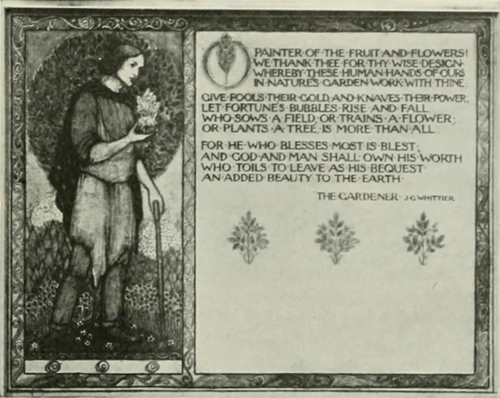 An illustration from Studio international, 1893, leaf 314