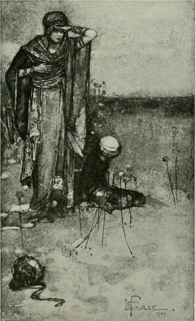 An illustration from Studio international, 1893, leaf 314
