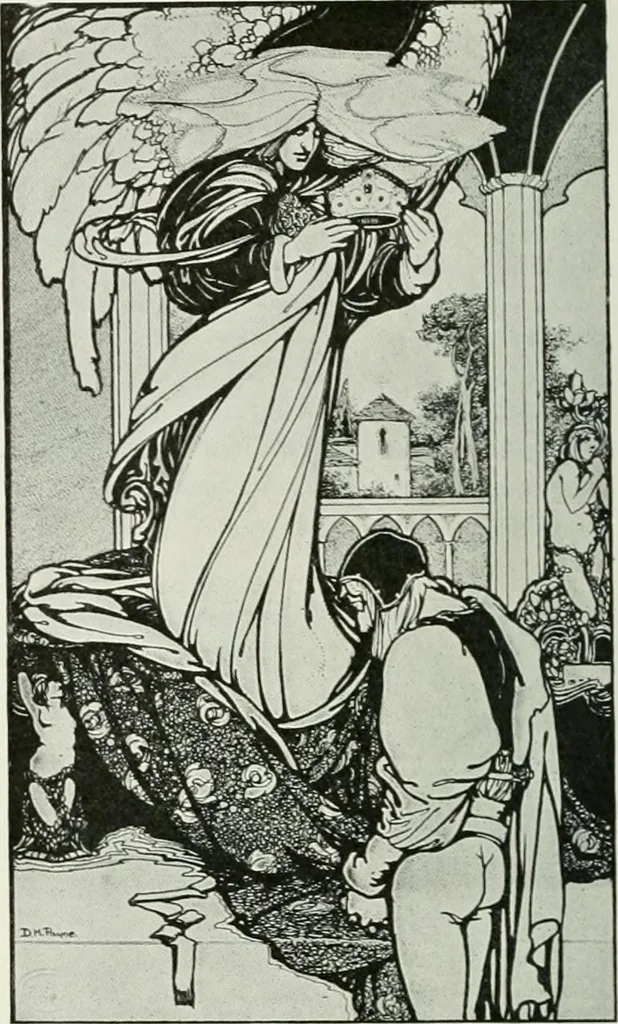 An illustration from Studio international, 1893, leaf 315