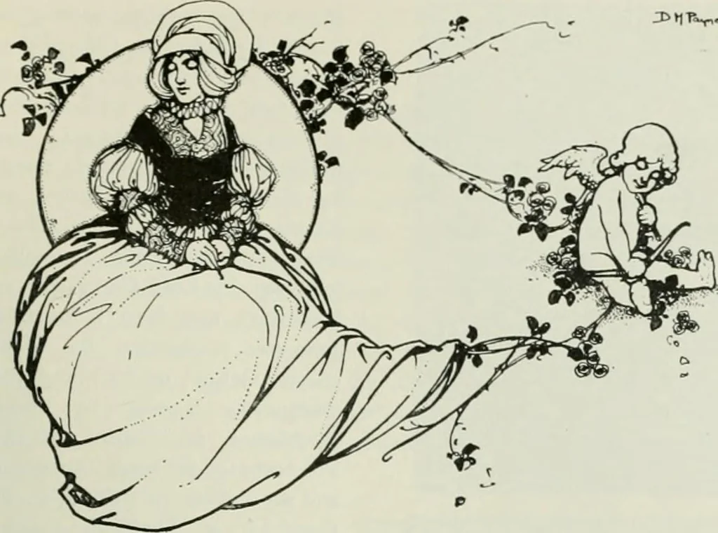 An illustration from Studio international, 1893, leaf 316