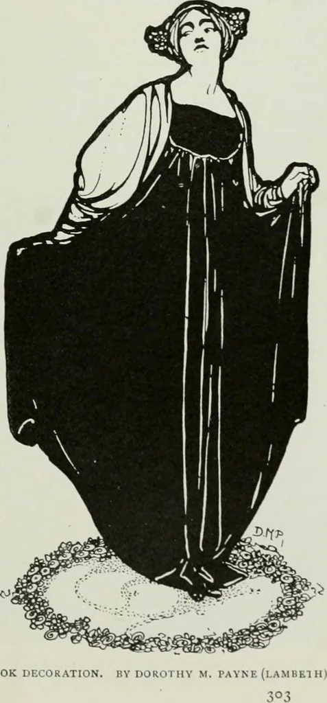 An illustration from Studio international, 1893, leaf 316