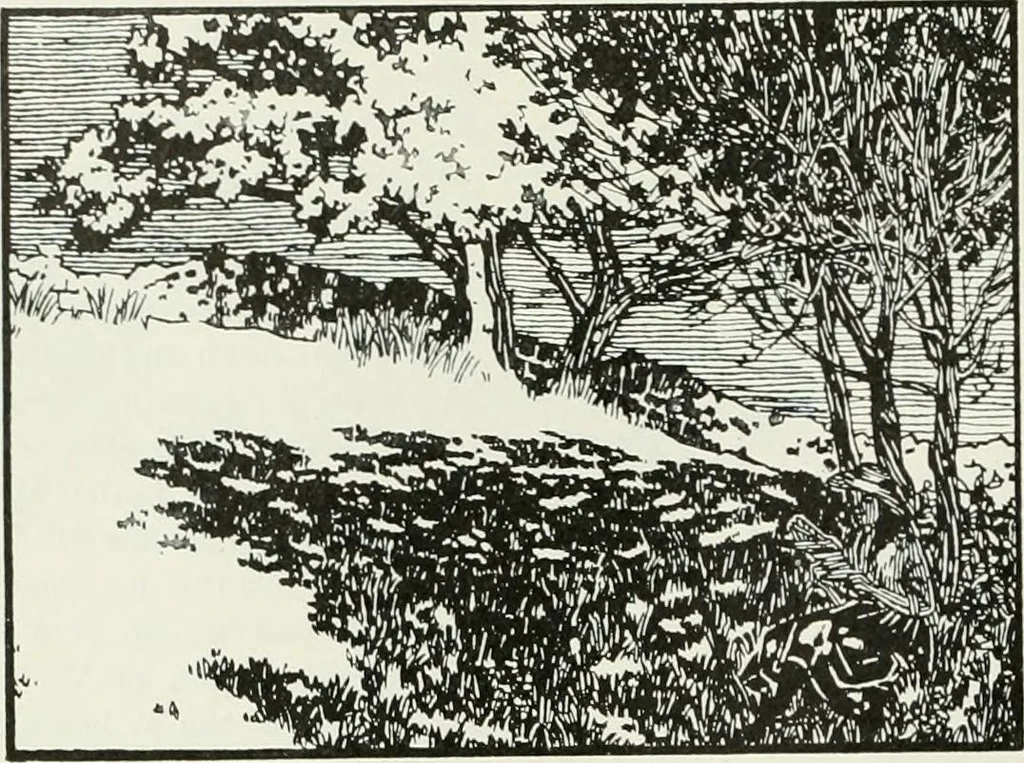 An illustration from Studio international, 1893, leaf 317