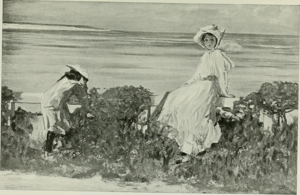 An illustration from Studio international, 1893, leaf 32