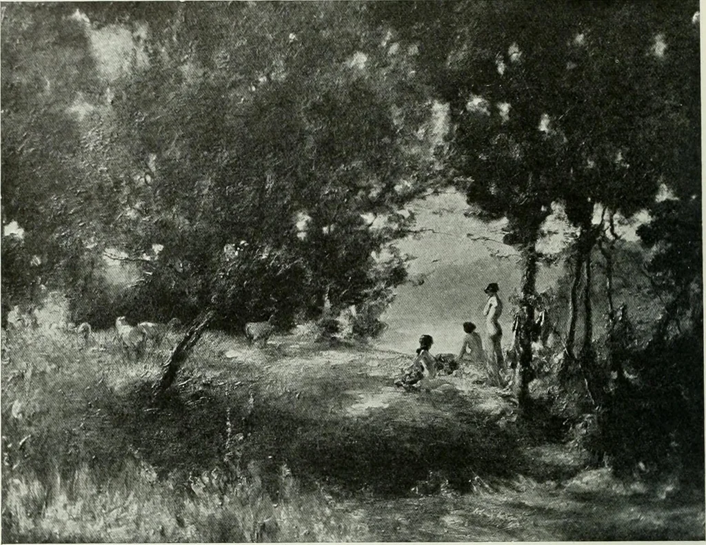 An illustration from Studio international, 1893, leaf 331