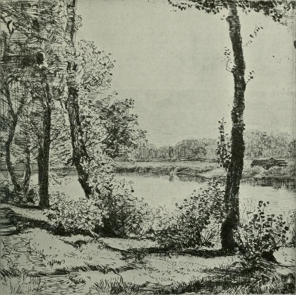 An illustration from Studio international, 1893, leaf 338