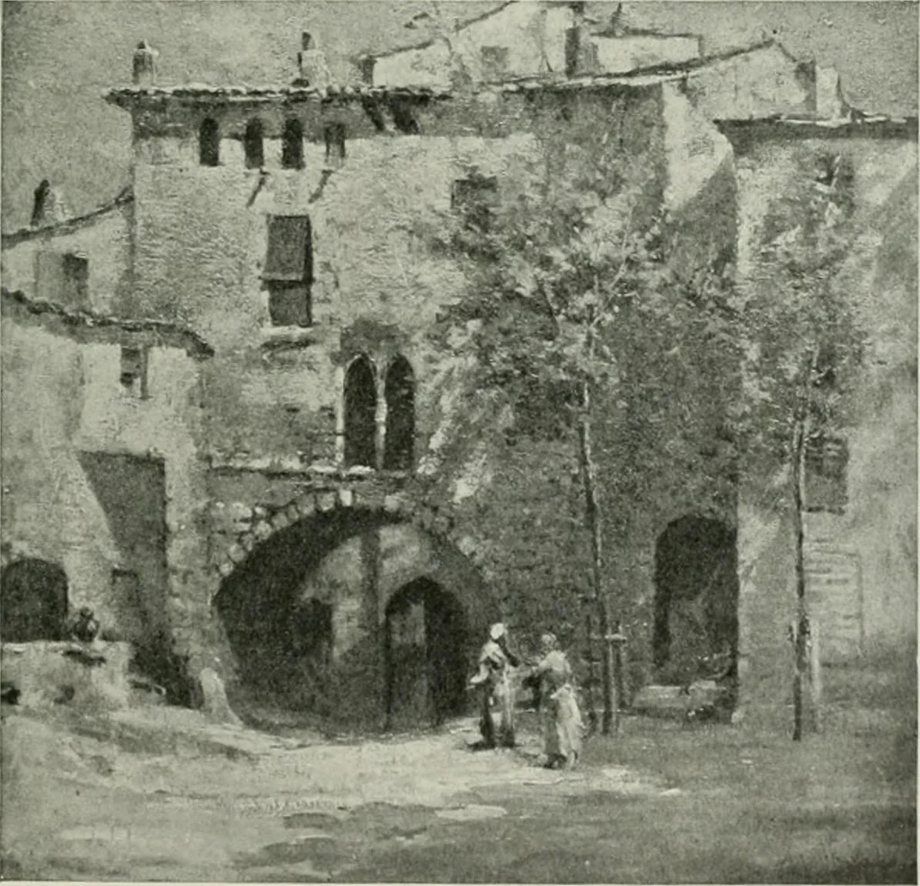 An illustration from Studio international, 1893, leaf 34